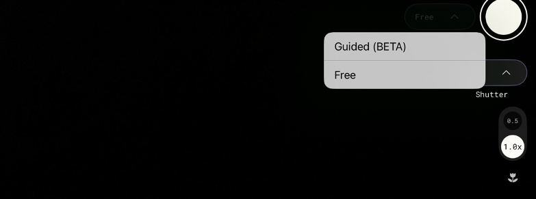 Guided mode instruction