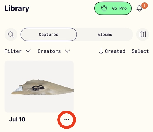 Select object mesh then export instruction
