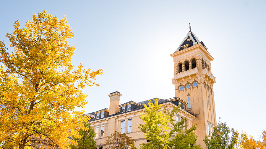 photo of the Aggie A building