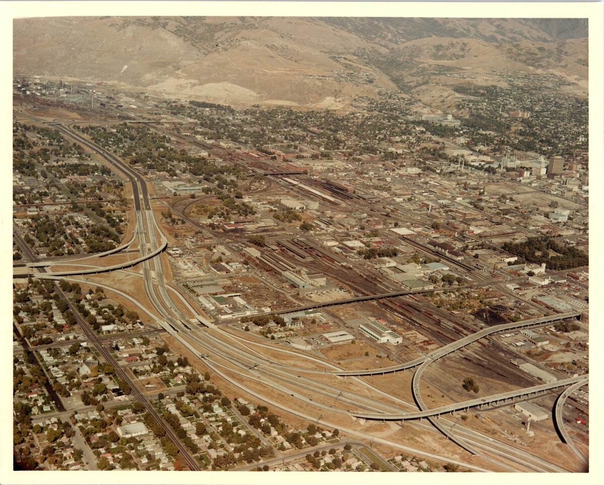 aerial view of I-15
